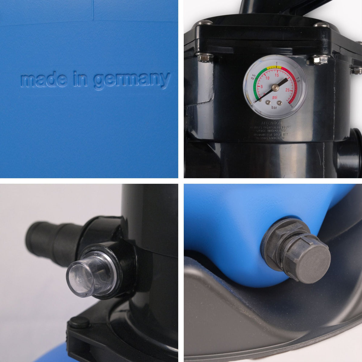 PoolMarie Expert 500 Silent mit InverEco Sandfilteranlage