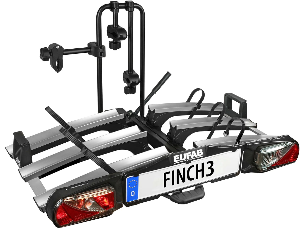 Eufab Fahrradträger Finch für 3 Fahrräder